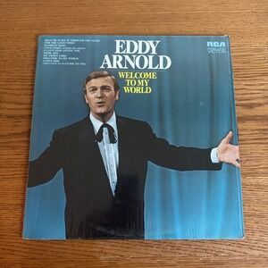 Eddy Arnold‎ Welcome to My World Vinyl Record Album RCA Victor LP